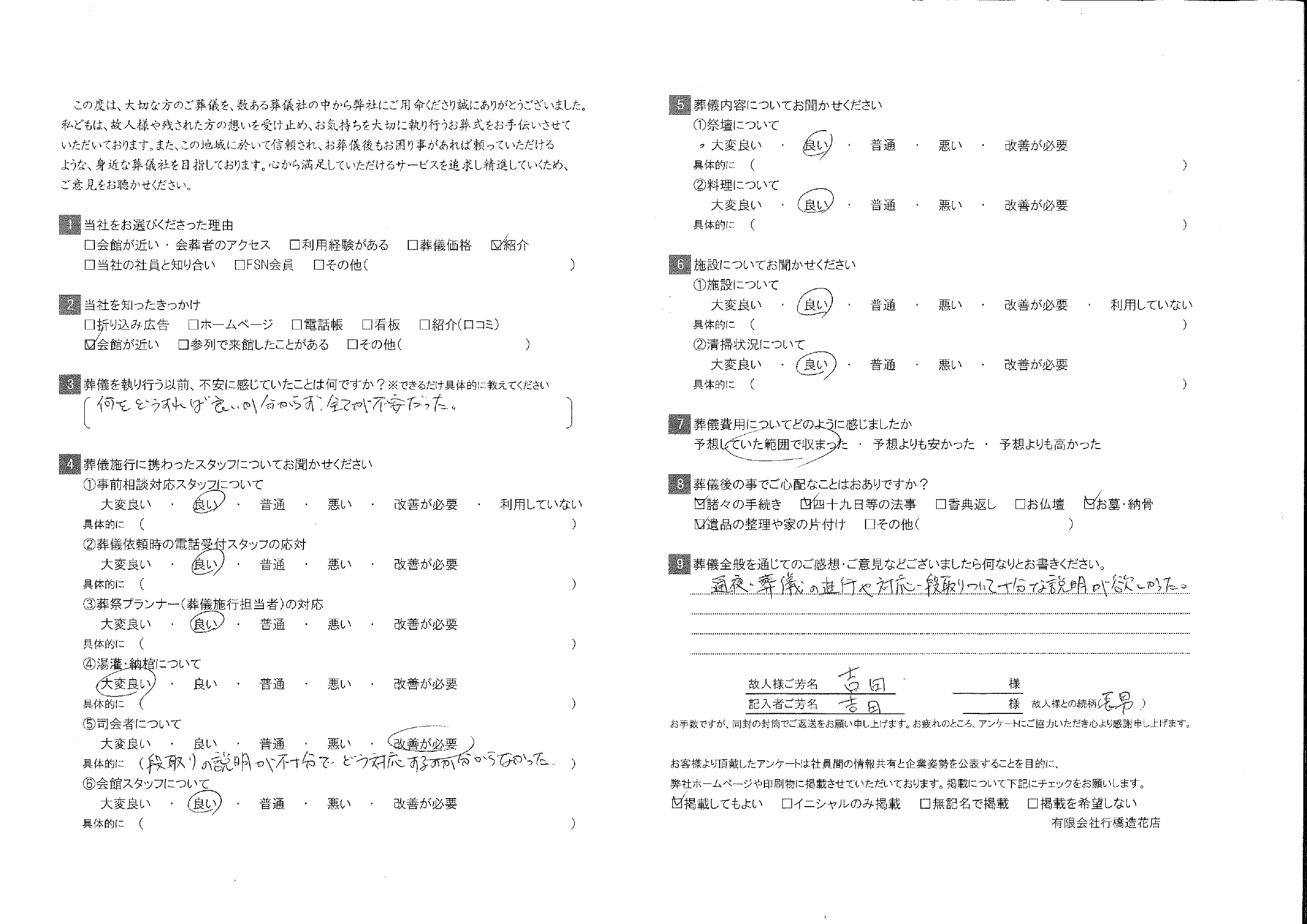 お客様の声イメージ